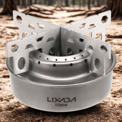 RECHAUD Portatif en Titanium | Campfire Cookingâą
