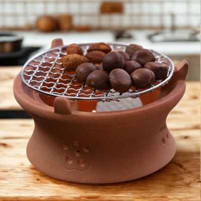 Grilles barbecue rondes en acier inoxydable | RoastingCook™