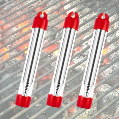 3 x Souffleur | RoastingCook™ de Poche TELESCOPIQUE BARBECUE Rouge