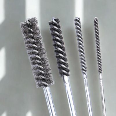 4 Brosses TORSADEE en acier inoxydable | RoastingCook™ 35, 25, 15, 5