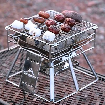 Mini pro brasero CARRE pliable | Camp fire Cookingâą