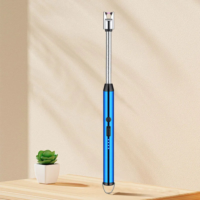 Bleu - Briquet Electrique a Cou Flexible | Fire Cookingâą