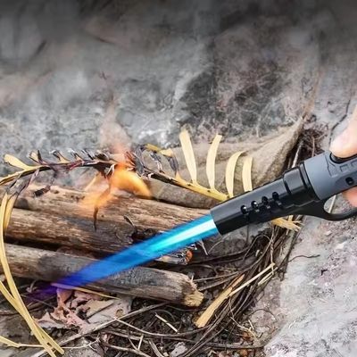 Briquet tempete rechargeable au butane | Fire Cooking⹠démarre feux