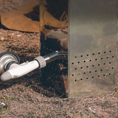 CHEMINEE d'Allumage pliable au charbon | Fire Cookingâą avec allume feu