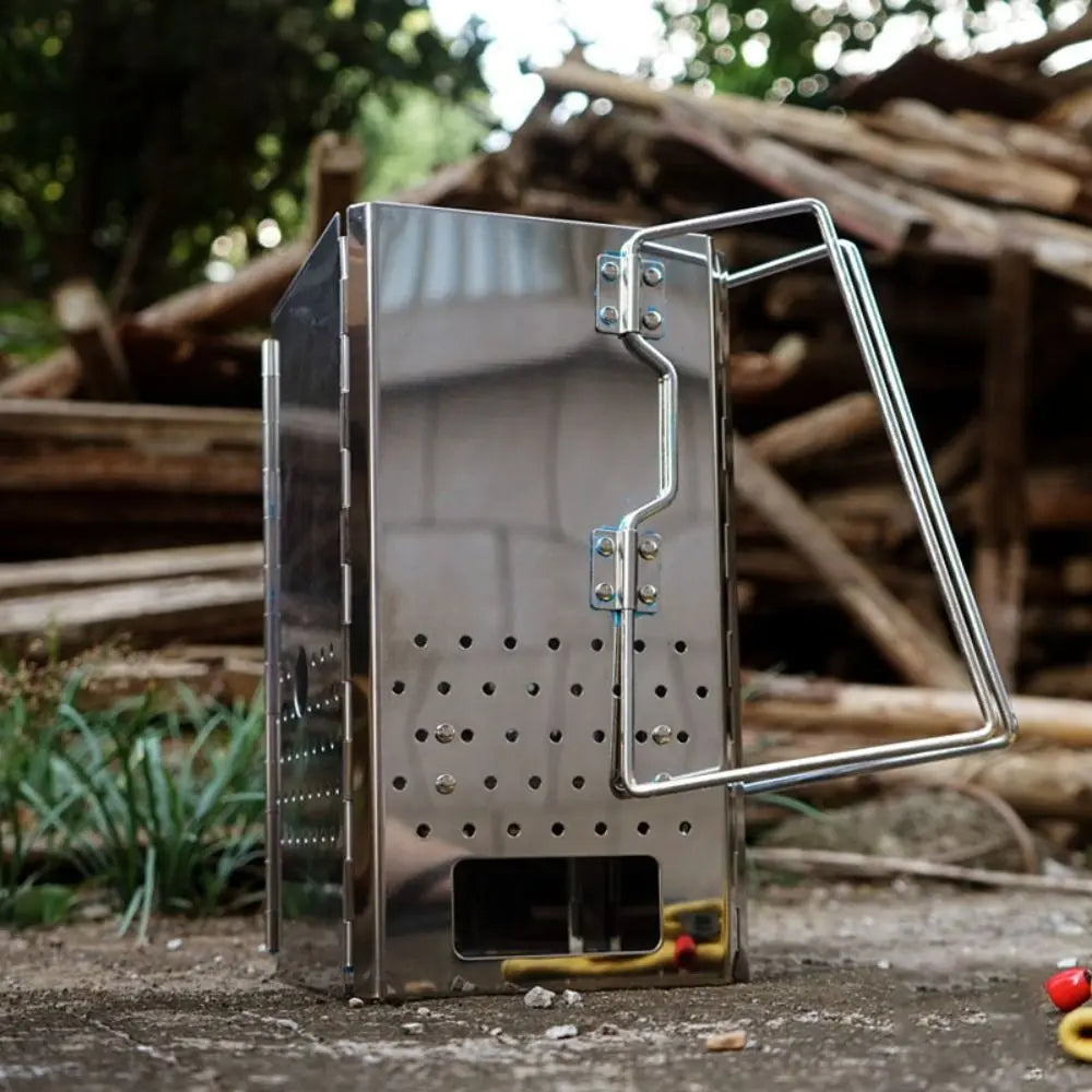 CHEMINEE d'Allumage pliable au charbon | Fire Cookingâą en plein air