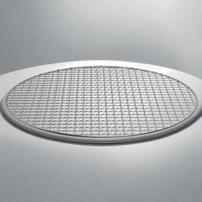 Grilles barbecue rondes en acier inoxydable | RoastingCook™ 40 cm