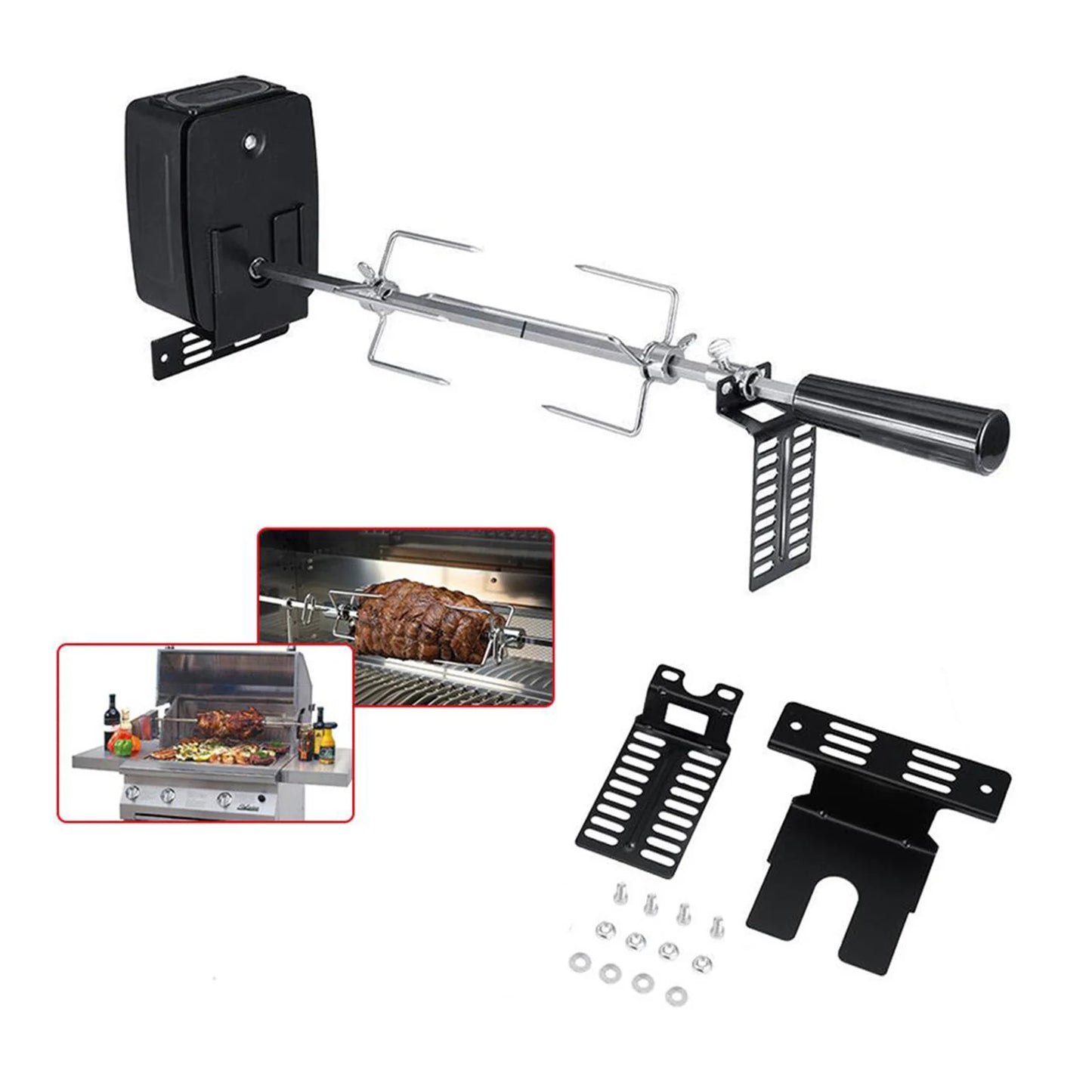 Grille Barbecue Support Moteur | RoastingCook™