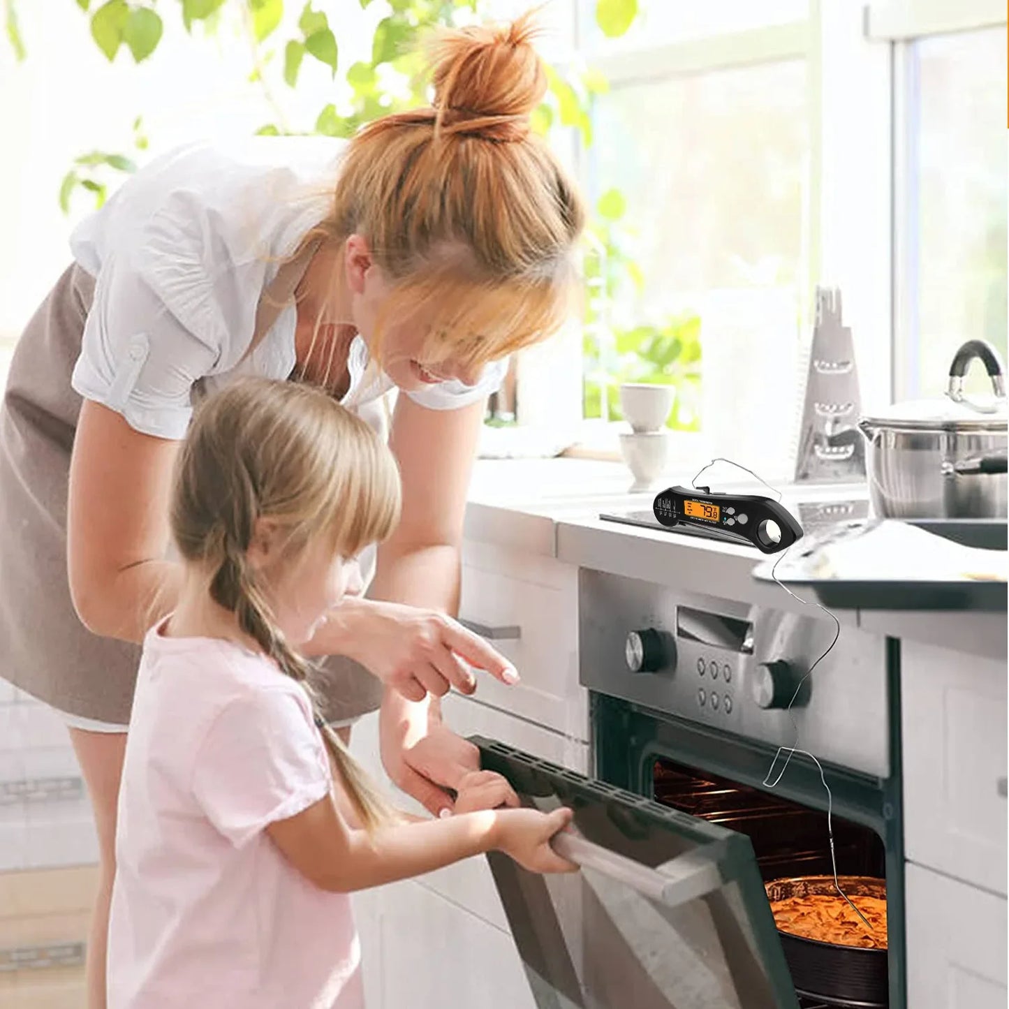 THERMOMETRE de Cuisine | SensorCook™ avec Sonde et Alarme mesure au four