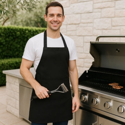 Tablier de Cuisine Barbecue | Barbecue Accessoriesâą couleur noir