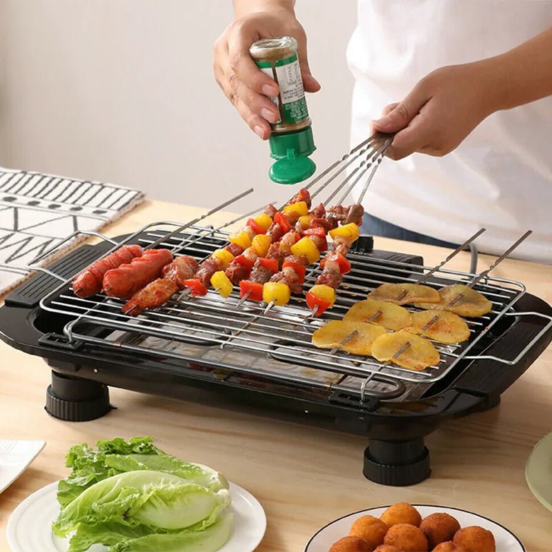Barbecue sans FUMEE ELECTRIQUE | Camp fire Cooking™ - CUISTO BBQ