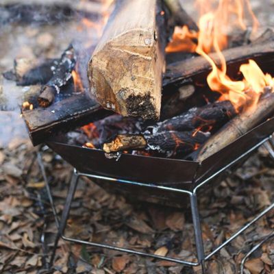 Brasero Pliable Hexagonal de Camping | Campfire Cookingâą - CUISTO BBQ