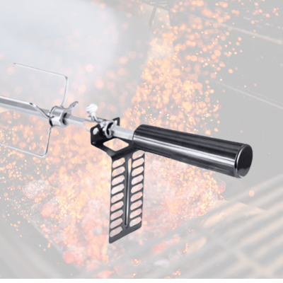 Grille Barbecue Support Moteur | RoastingCook™ - CUISTO BBQ