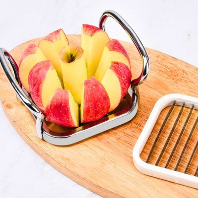 image 9 Trancheuse PeelCook A Poignee 5 en 1 une pomme en 8 parties