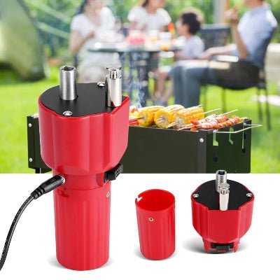 Tourne Broche Batterie USB 5v | RoastingCook™ - CUISTO BBQ