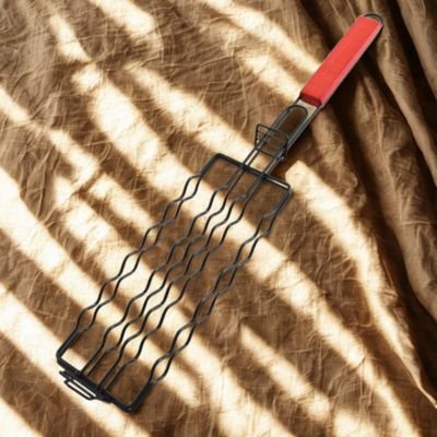 1 - Grille de Cuisson A 6 Saucisses Pliable | RoastingCook™