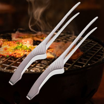 2-Pinces de Cuisson Acier Inoxydable | TongsforBBQ™ - CUISTO BBQ