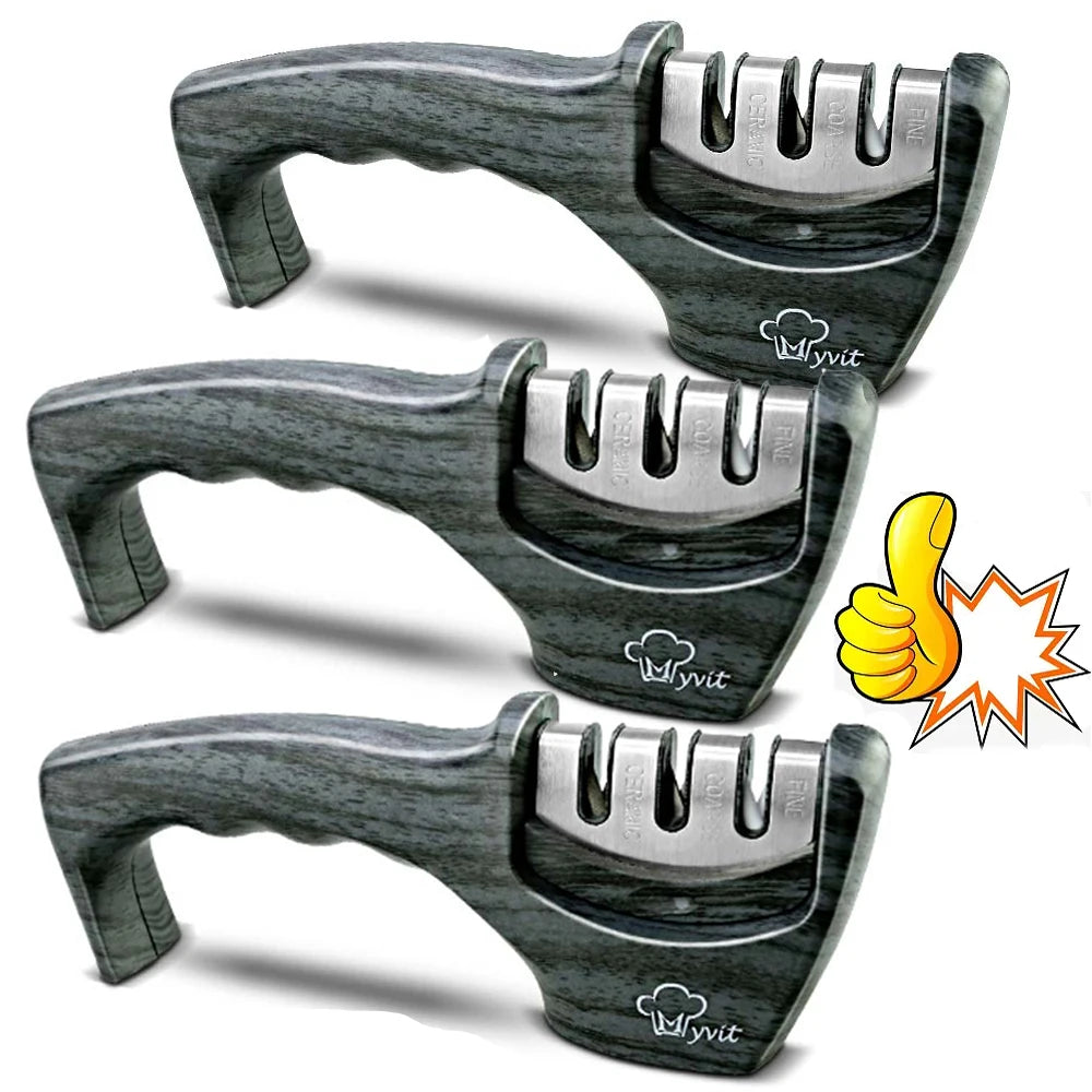 Aiguiseur Couteau 3 en 1 | SharpCook™ noir