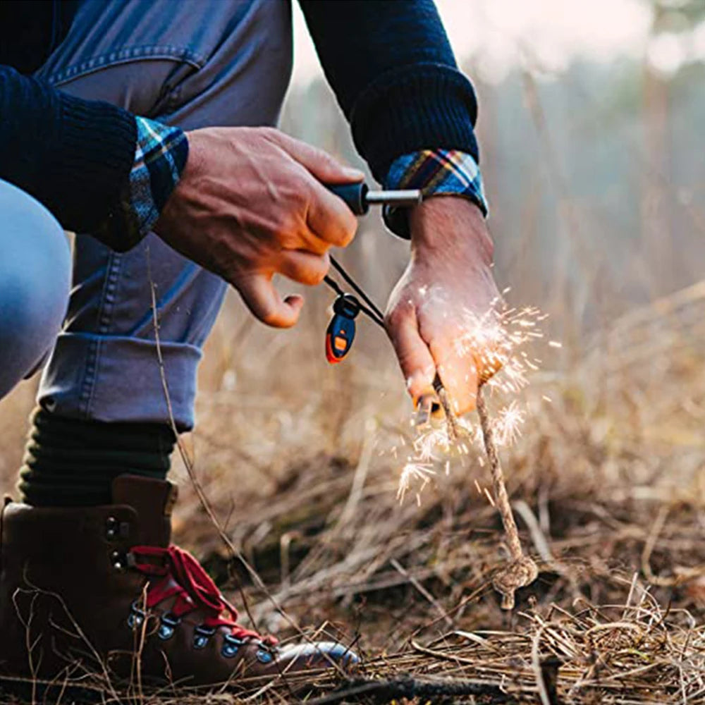 Allume Feu en Corde de Chanvre CIREE | Fire Cooking™ debut  de feu