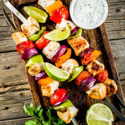 Brochettes Barbecue KEBAB | RoastingCook™ recette 3 brochettes
