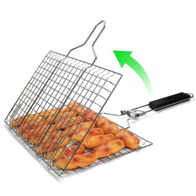Panier grille barbecue pliable | RoastingCook™ comment ouvrir