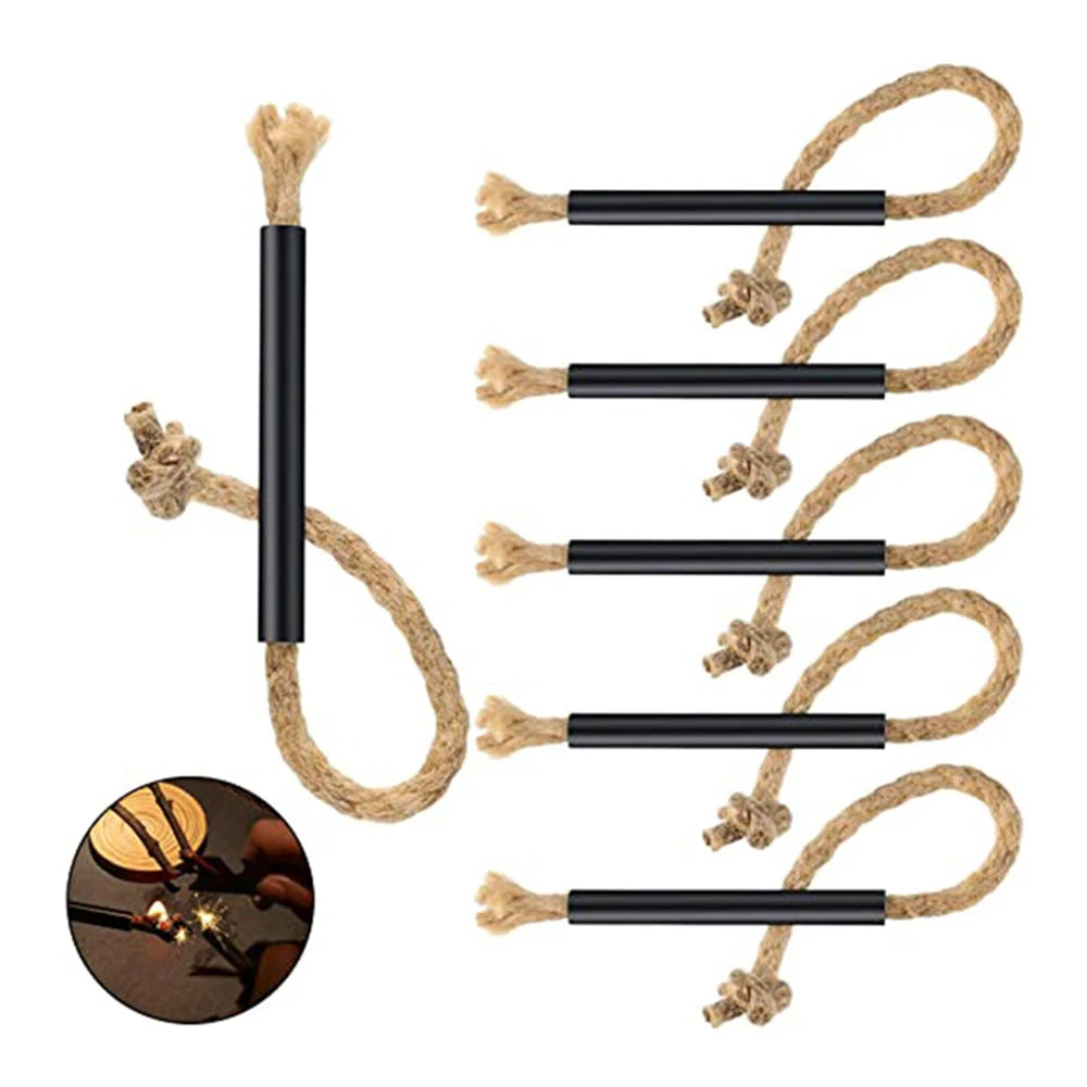Allume Feu | Ignite Fire Cooking™ DEMARRAGE Corde en Chanvre