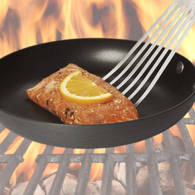 Spatule A Fente Fine Pour Poisson dans poele