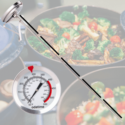 THERMOMETRE CuIsine  SensorCook A Friteuse 0-280 °C 50cm (TH5500)