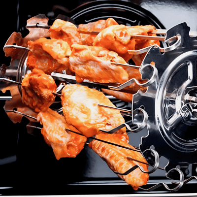Autocuiseur Cage A Brochette | RoastingCook™ - CUISTO BBQ