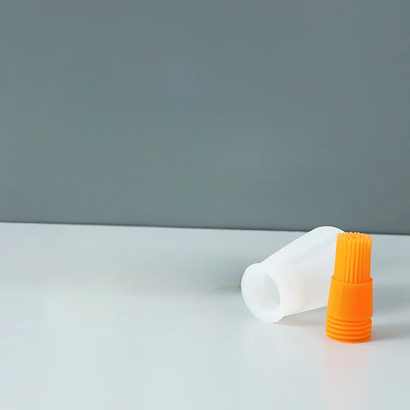 Bouteille a badigeonner huile - OilBottleBrush™ - Orange - CUISTO BBQ