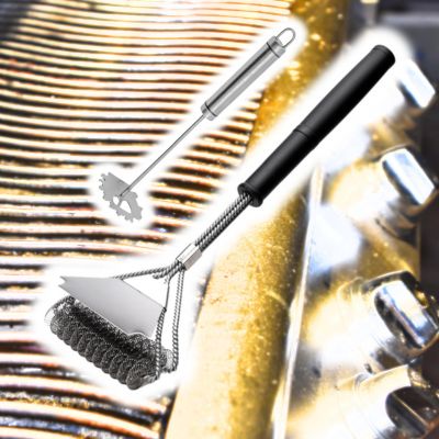Brosse Grattoir Barbecue | SafeGrillBrush™ - CUISTO BBQ