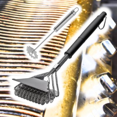 Brosse Grattoir Barbecue | SafeGrillBrush™ - CUISTO BBQ