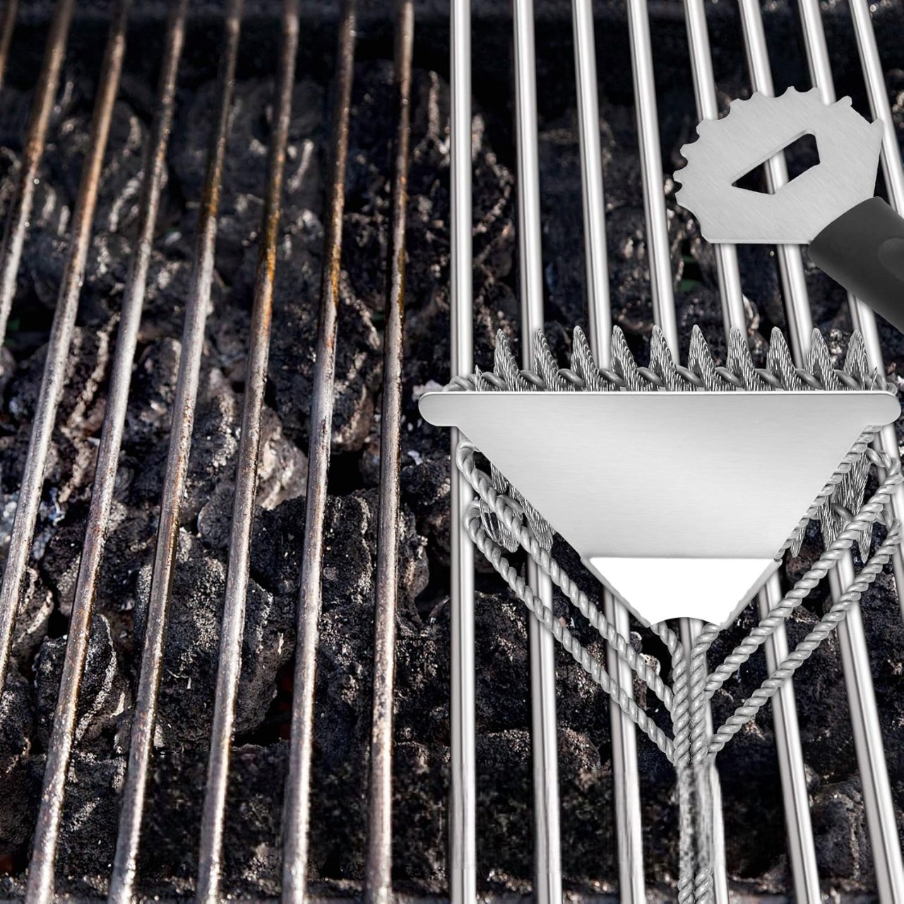 Brosse nettoyante - SafeGrillBrush™ - Style A - CUISTO BBQ