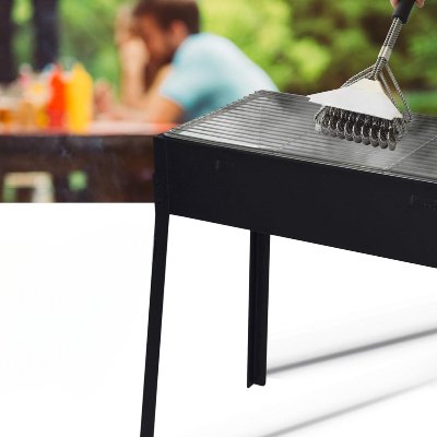 Brosse nettoyante - SafeGrillBrush™ - Style D - CUISTO BBQ