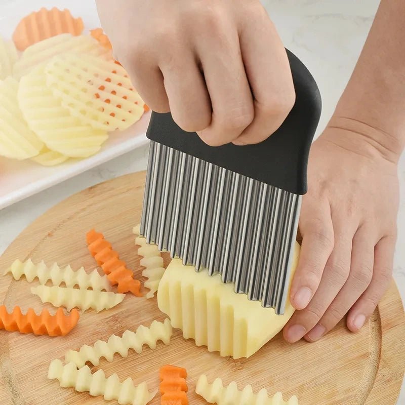 Coupe frites ONDULE | PeelCook™ - CUISTO BBQ