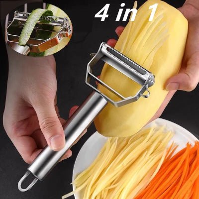 EPLUCHEUR LEGUME 4 en 1 | PeelCook™ - CUISTO BBQ
