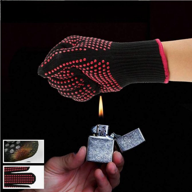 Gants de cuisine - BBQGloves™ - Rouge - CUISTO BBQ