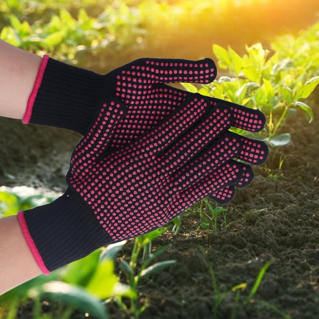 Gants de cuisine - BBQGloves™ - Rouge - CUISTO BBQ