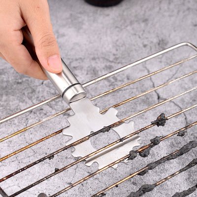 grille barbecue grattoir multifonction | SafeGrillBrush™ - CUISTO BBQ