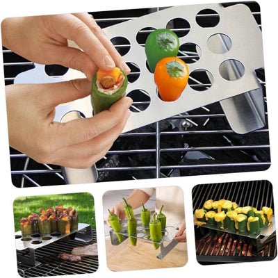 Grille Barbecue Jalapeno | RoastingCook™ - CUISTO BBQ