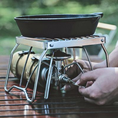 Grille de Camping Pliable | RoastingCook™ - CUISTO BBQ