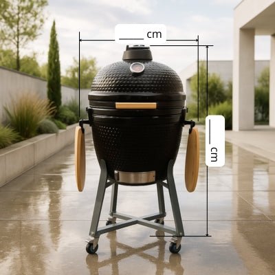 Housse Barbecue Ronde Beige | IMPERMEABLE PRENIUM™ - CUISTO BBQ