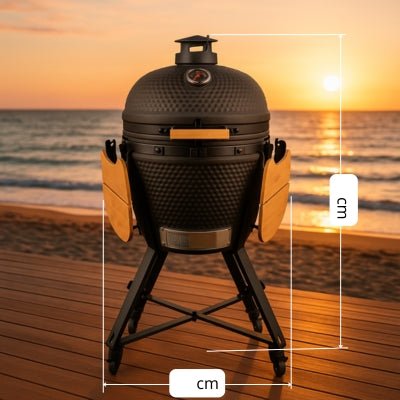 Housse Barbecue Ronde Noire | IMPERMEABLE PRENIUM™ - CUISTO BBQ