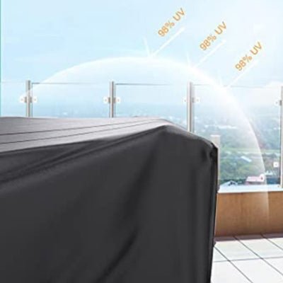 Housse de Chaise Noire | IMPERMEABLE PRENIUM™ - CUISTO BBQ