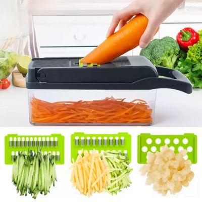 Mandoline Hachoir 16 en 1 | PeelCook™ - CUISTO BBQ