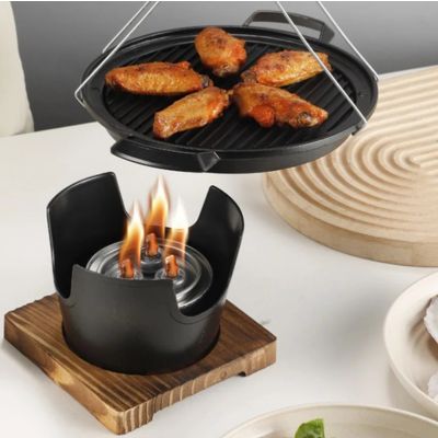 Mini Barbecue COREEN A Alcool | Camp fire Cooking™ - CUISTO BBQ