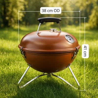 Mini Barbecue en Boule | Camp fire Cooking™ - CUISTO BBQ