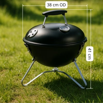 Mini Barbecue en Boule | Camp fire Cooking™ - CUISTO BBQ