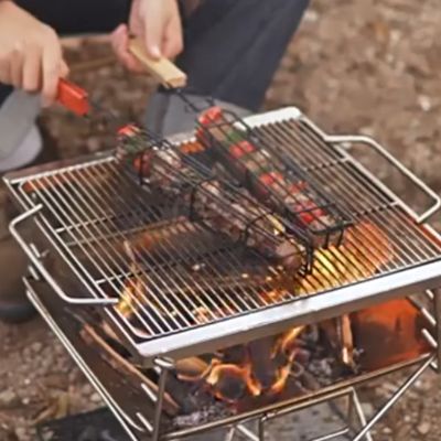 Panier Brochette Barbecue | RoastingCook™ - CUISTO BBQ