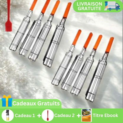 Panier Brochette Barbecue | RoastingCook™ - CUISTO BBQ