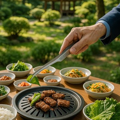 PINCE BARBECUE ANTIDERAPANTE EN INOX | TongsforBBQ™ - CUISTO BBQ